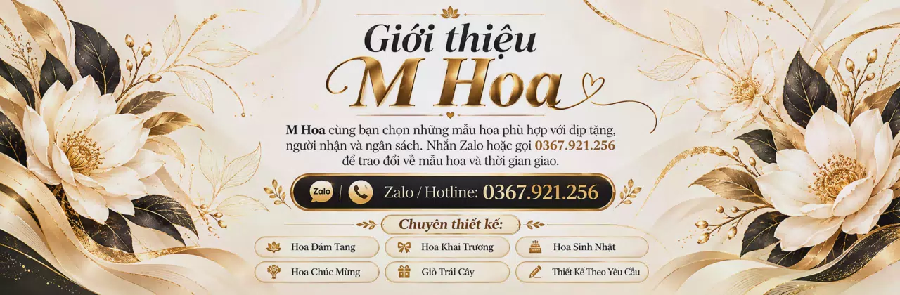 Ảnh bìa Shop hoa tươi Tây Hồ Hà Nội - Đồng hành cùng những dịp đặc biệt